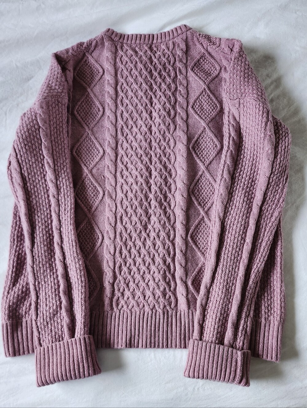 Kersh Merino Wool Cotton Blend Knit Sweater - Picture 6 of 9